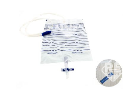 Urinbeutel für Erwahsene, 2l, t-Hahn