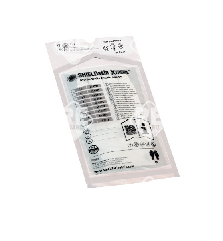 SHIELDskin XTREME STERIL White Nitrile 400 DI+ pf handspez. Reinraumhandschuh 20Paar/Beutel 5.5