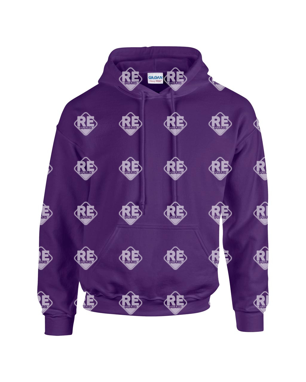 HEAVY BLEND™ SWEATSHIRT MIT KAPUZE FÜR ERWACHSENE Antique Cherry Red 2XL