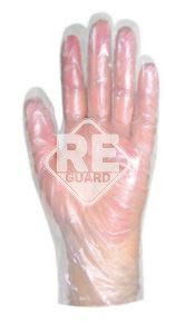 HDPE Handschuh Guarder transparent L