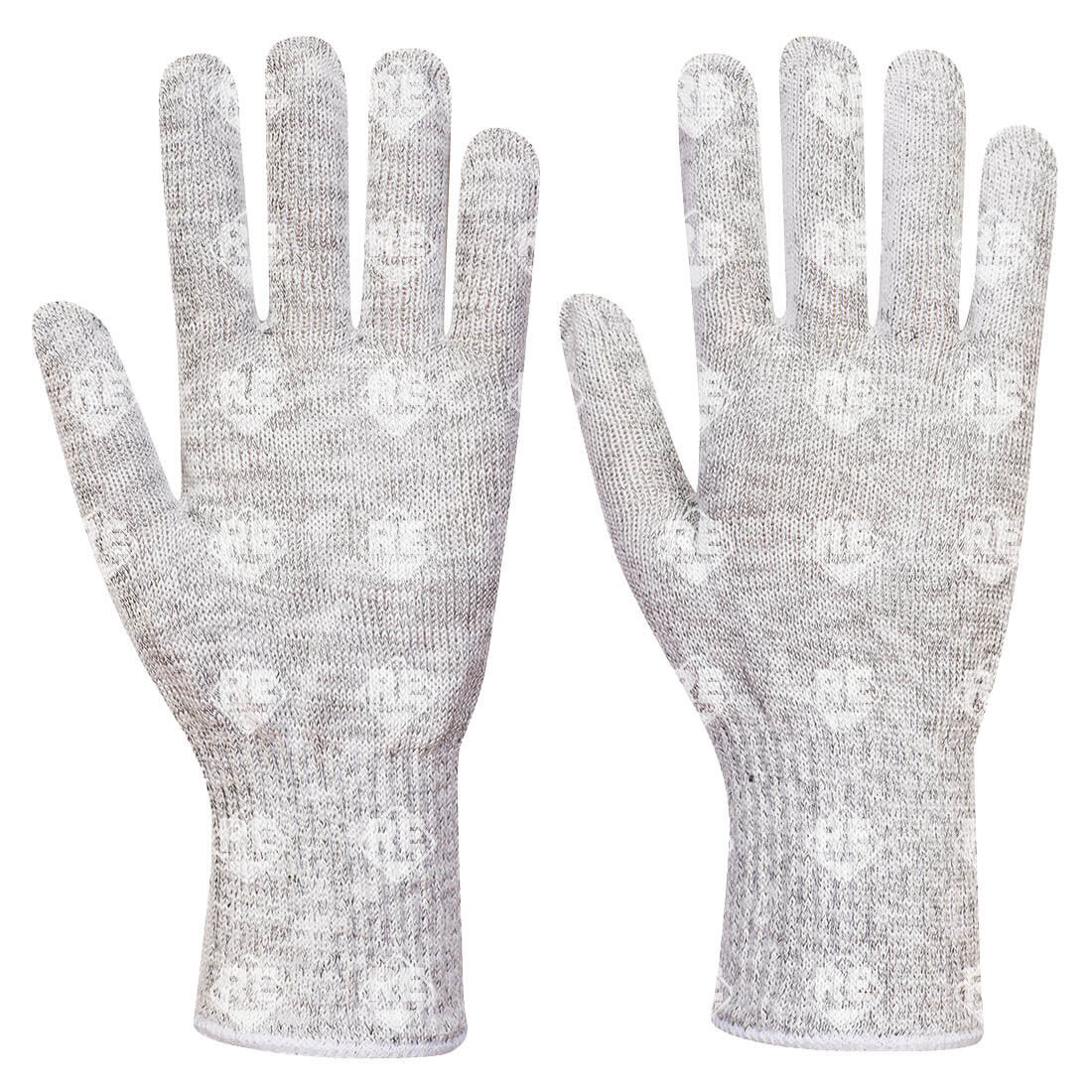 AHR 10 Lebensmittelhandschuh Liner - 1 Handschuh Grau L