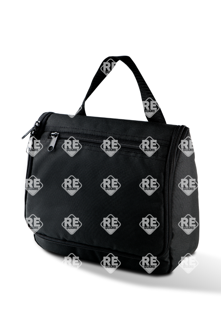 Kulturbeutel mit haken KI0706 schwarz