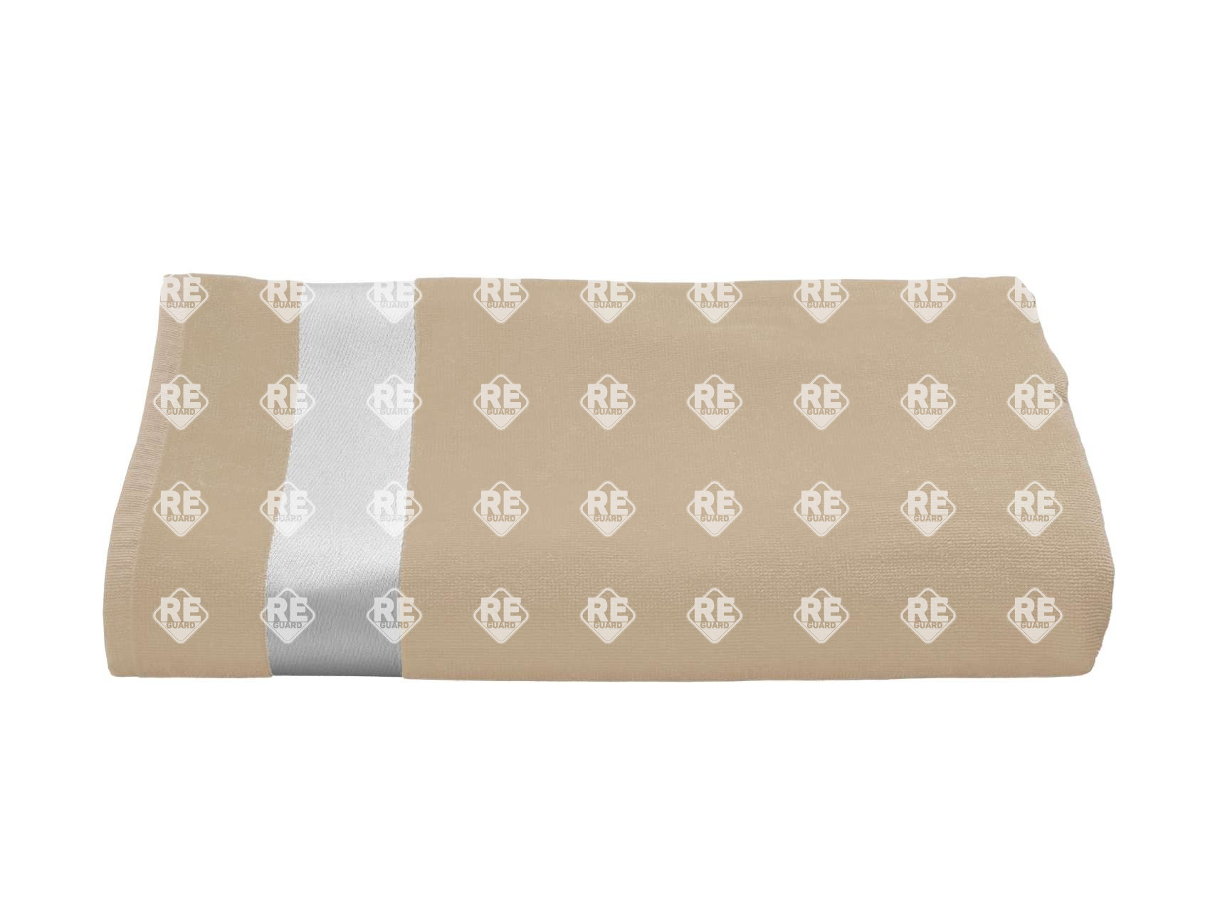 Strandtuch Olima velours anthrazitgrau 100x180