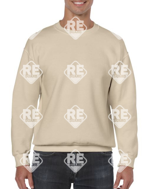 HEAVY BLEND™ SWEATSHIRT MIT RUNDHALSAUSSCHNITT FÜR ERWACHSENE Ash 2XL