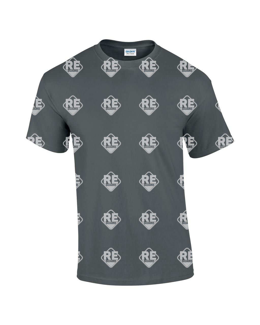 Póló Gildan 2000 környakas, pamut, ash grey 2XL