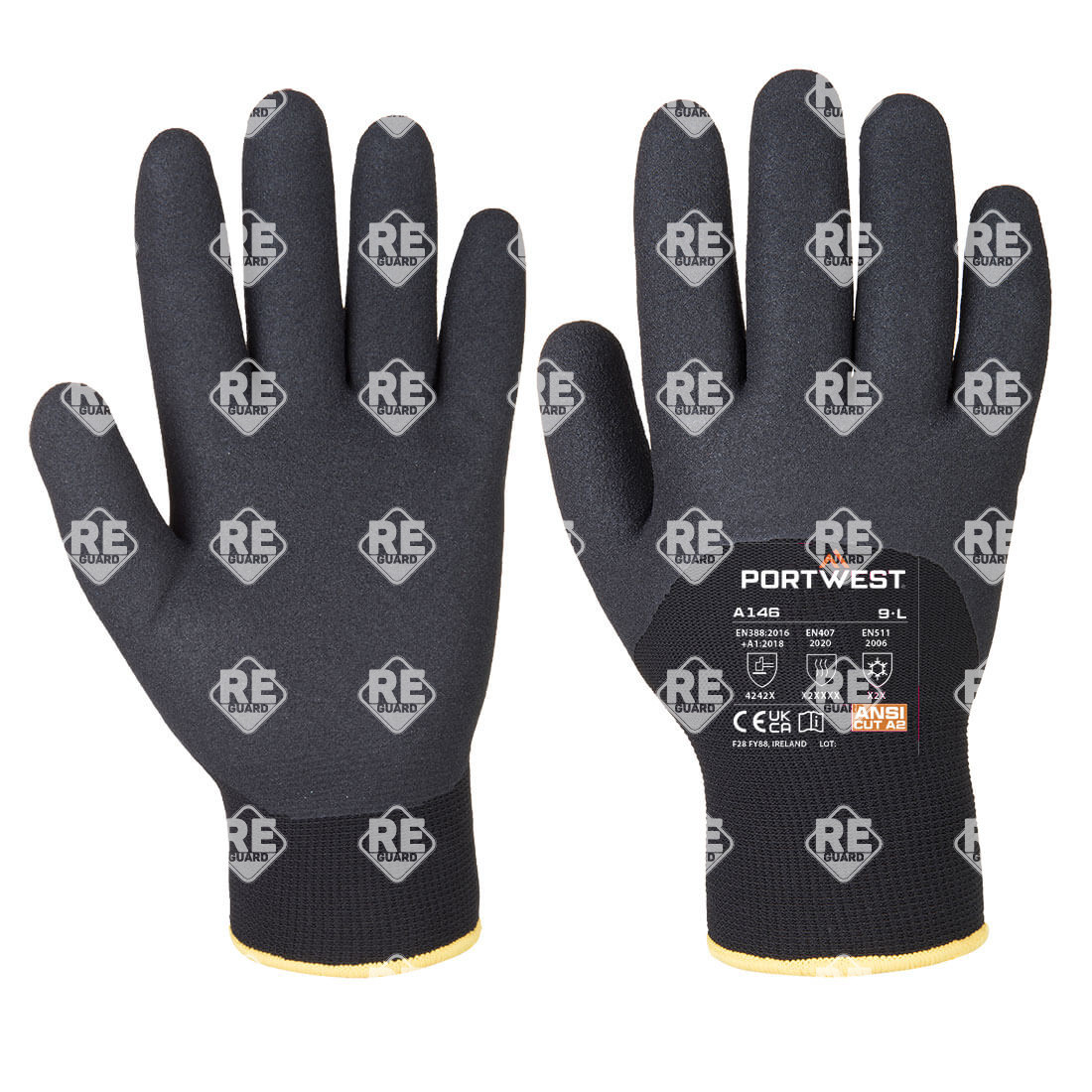 Artcic Winter Handschuh schwarz L