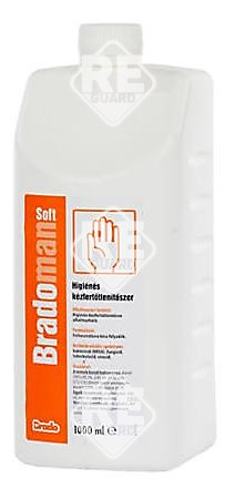 BRADOMAN SOFT KÉZFERTŐTENÍTŐ 500 ML, PUMPÁS