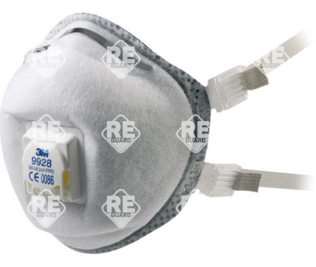 3M 9928 FFP2 részecskeszűrőfélálarc
