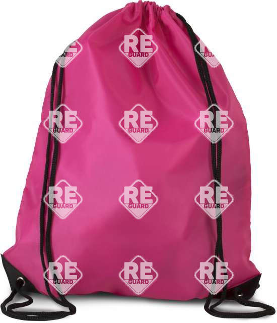 Rucksack KIMOOD mit Kordelzug glacier grey