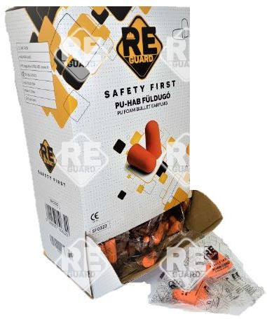 Guarder PU-Schaum kugelförmige Ohrstöpsel orange