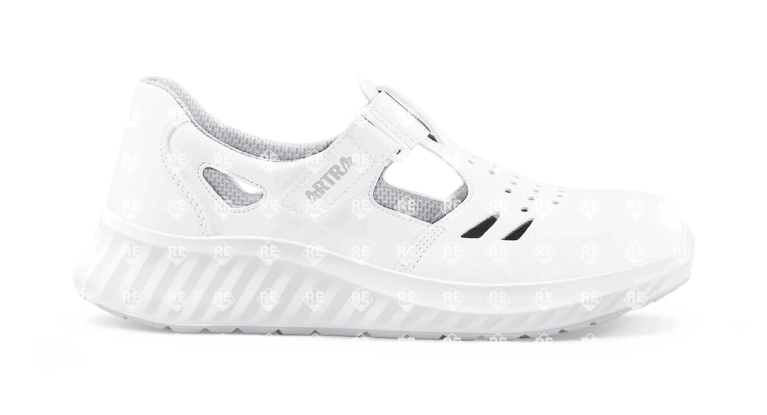 ARTRA ARMEN 9007 1010 S1 SRC weisse Sicherheitssandalen 35