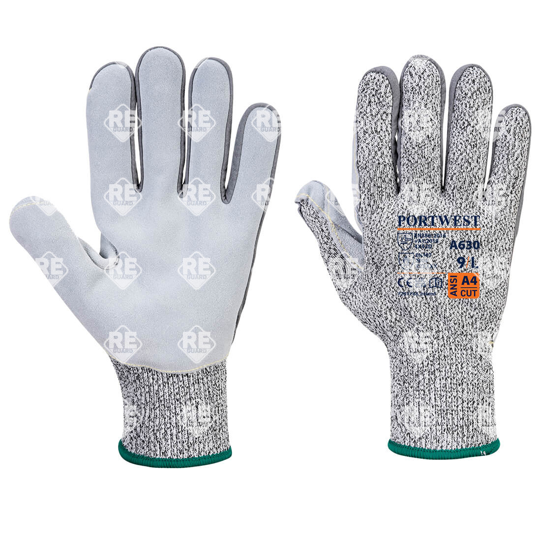 Razor - Lite Cut 5 Handschuh grau L