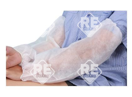 Unterarmschutz Guarder PP-Vliestoff weiß