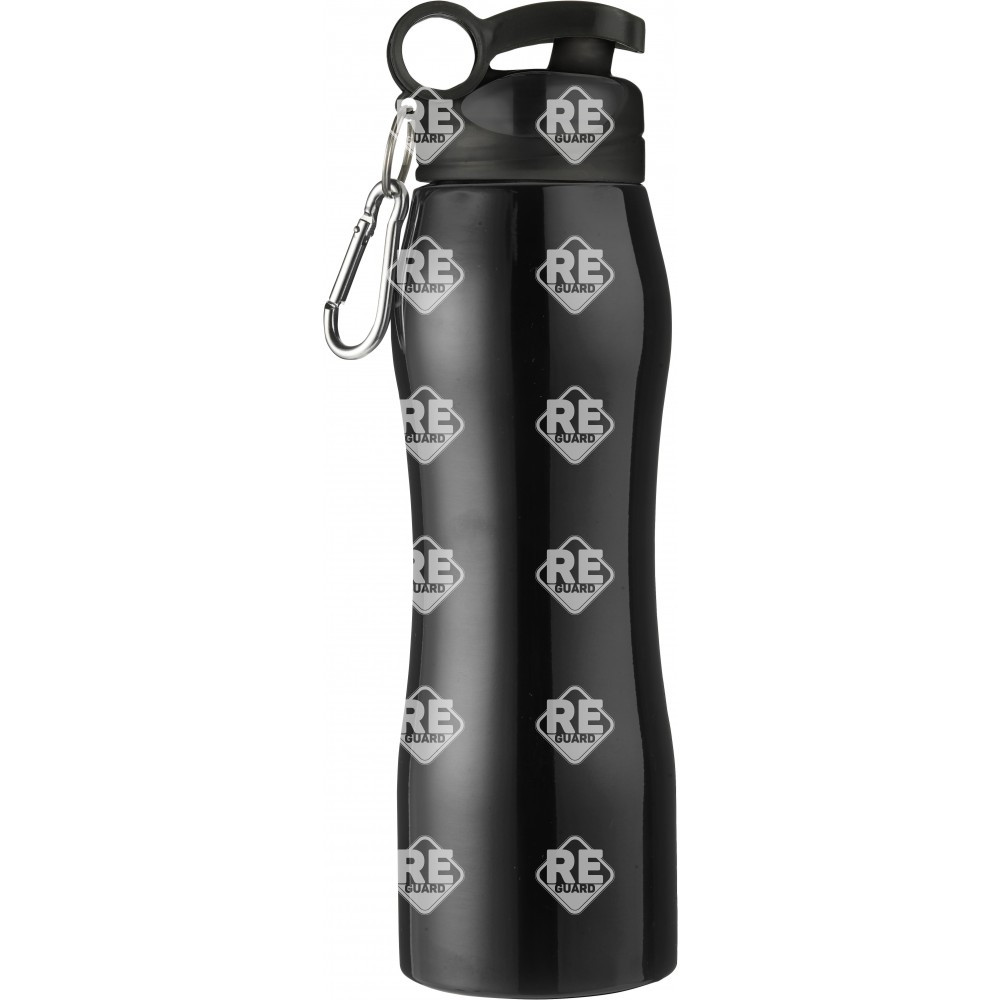 Sportflasche schwarz 750 ml