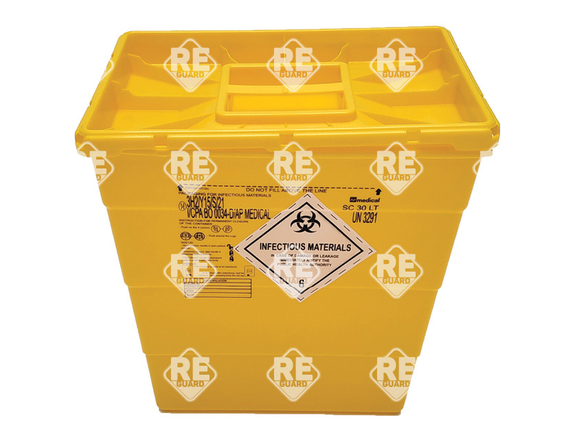 Nadel Entsorgungsbehälter Safebox 0,6l