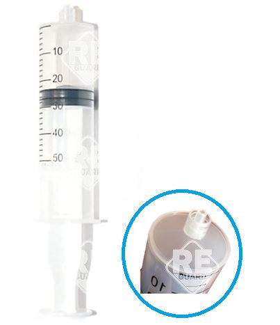 EW-Spritze 3-teilig 50 ml Perfusor / Luer-lock-Ende