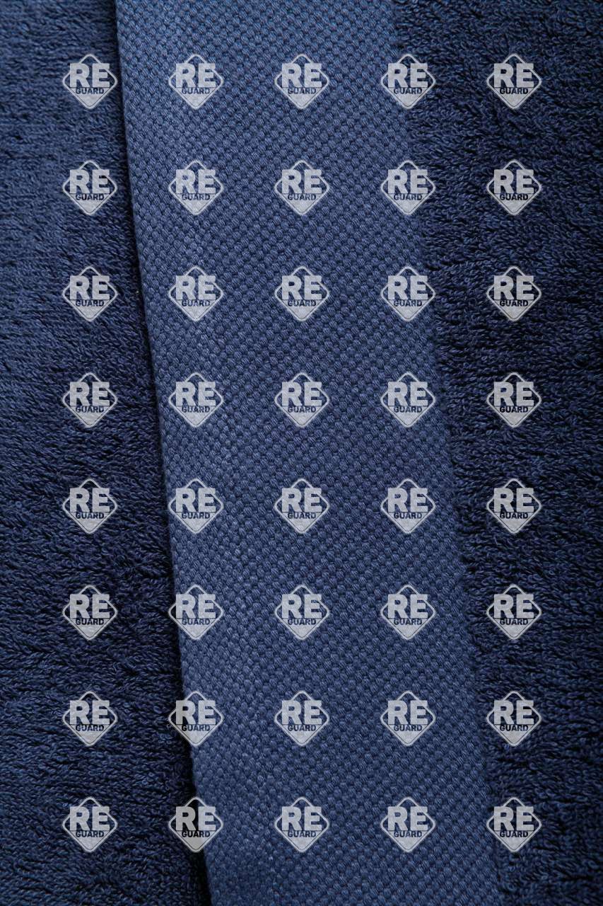 Handtuch aus Bio-Baumwolle schwarz 140x70