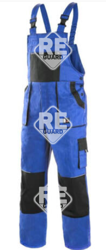 CXS LUXY ROBIN (EMIL) kertésznadrág pamut 260g kék/fekete 44