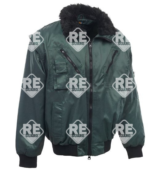 Rock Pilotenjacke, schwarz, Größe 2XL