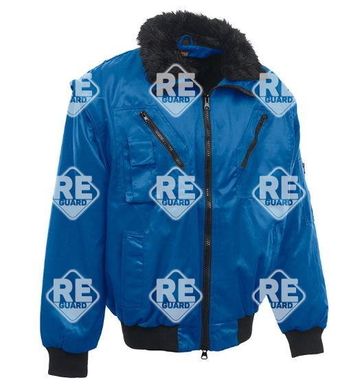 Rock Pilotenjacke, schwarz, Größe 2XL