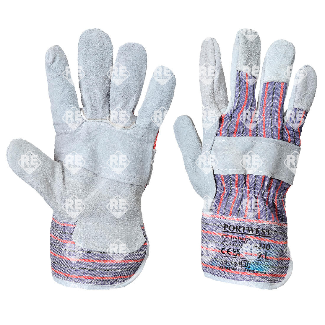 Canadian Rigger Handschuh grau XL