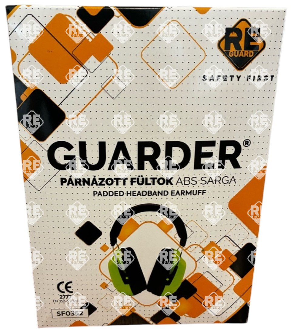 Guarder Gepolstertes Stirnband Ohrenschützer gelb