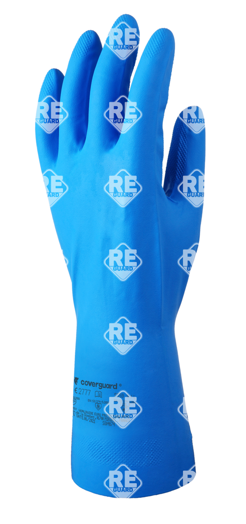 EUROCHEM 5560 Blaue Nitrilhandschuhe, 0,22mm, S.7