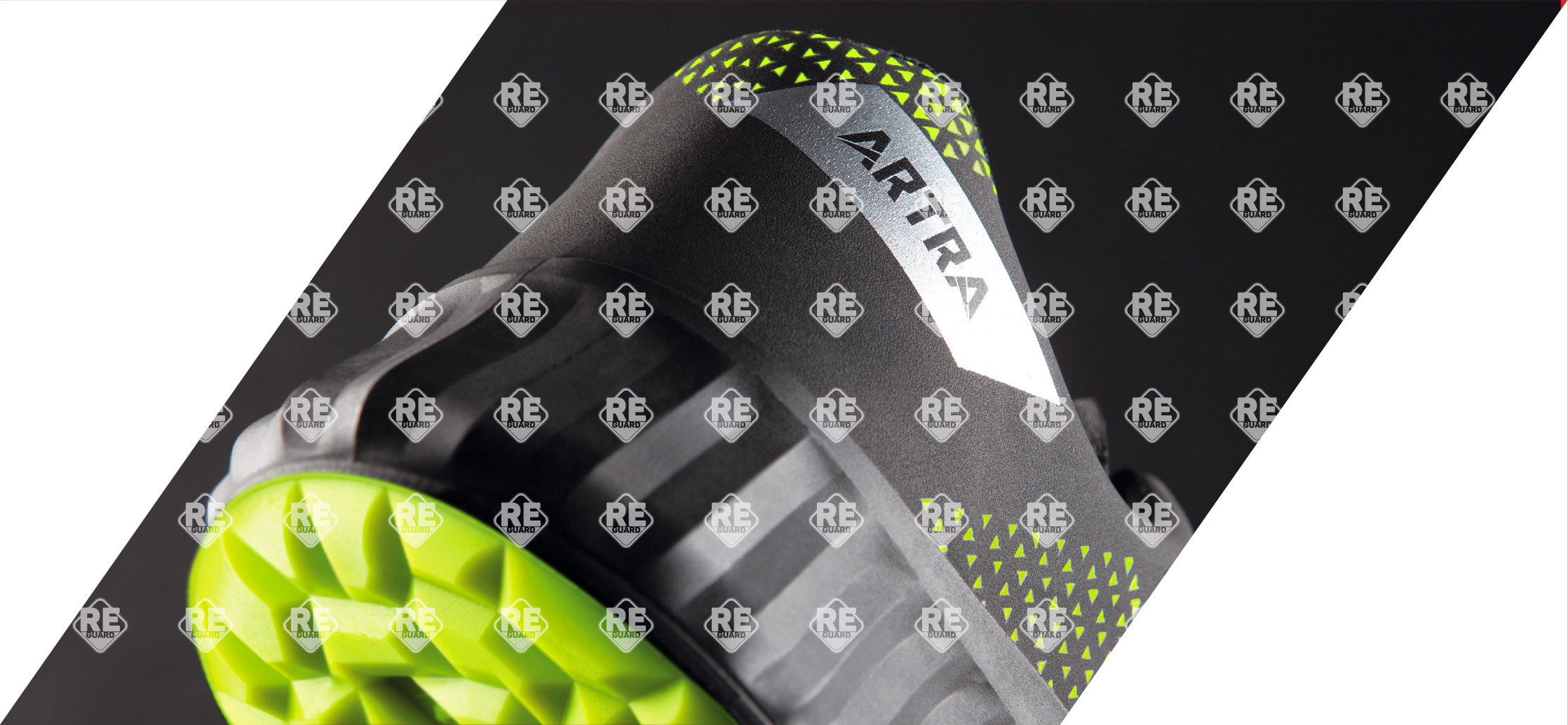 ARTRA AROSIO 730 Air 618080 S1P ESD SRC sárga/fekete félcipő 35