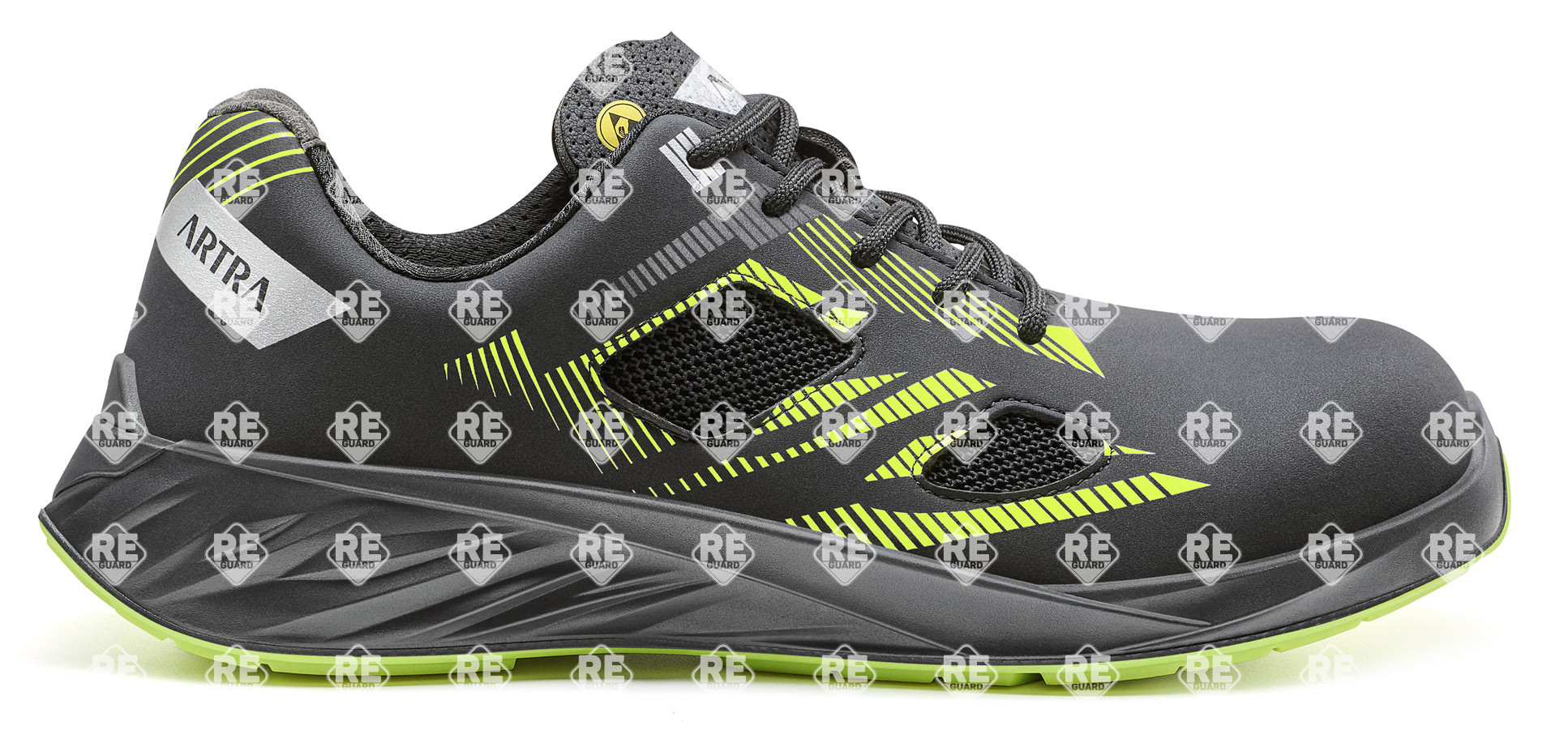 ARTRA ARDARA 332 618080 S1 PL ESD schwarz/gelb schuhe 35