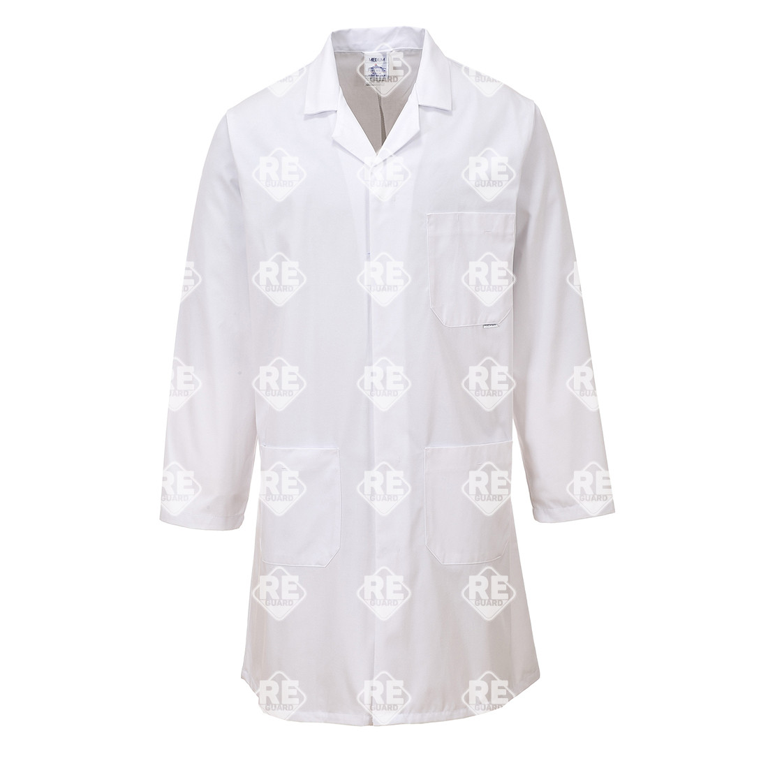 Standard Labormantel Schwarz L