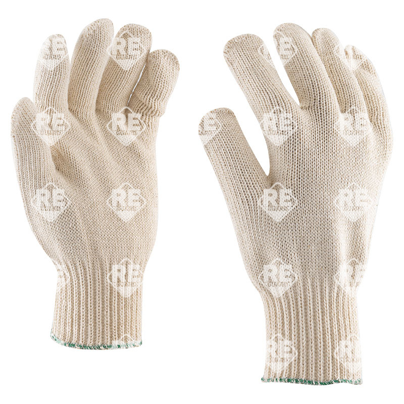 Verschleißfester Baumwollhandschuh, Größe 7