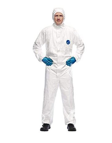 Tyvek CLASSIC XPERT weiß mit Kapuze Reißverschluss