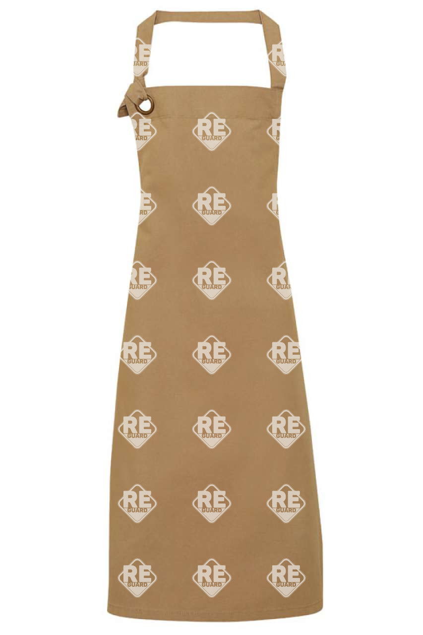 PR130 'CALIBRE' SCHWERE BAUMWOLLCANVAS-LATZSCHÜRZE black