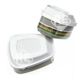 3M 6099 ABEK2P3 Gas- und Dampffiltereinsatz