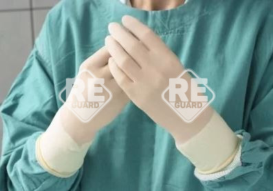 Steril Comfort Handschuhe, gepudert. Größe: 6