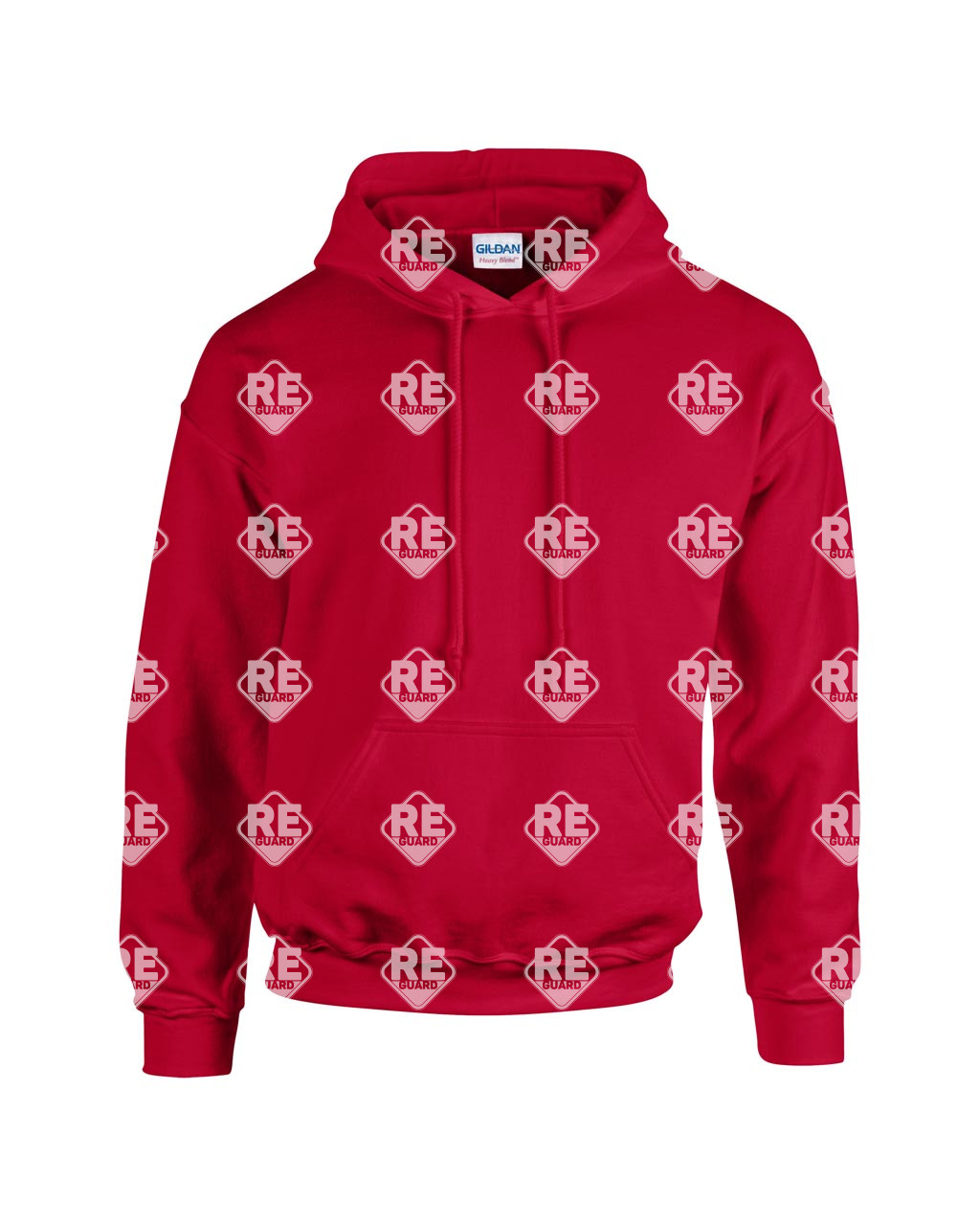 HEAVY BLEND™ SWEATSHIRT MIT KAPUZE FÜR ERWACHSENE Antique Cherry Red 2XL