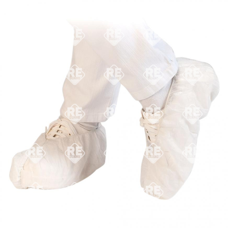 Einweg-Überschuhe Antirutsch PP Hygostar weiß 40cm