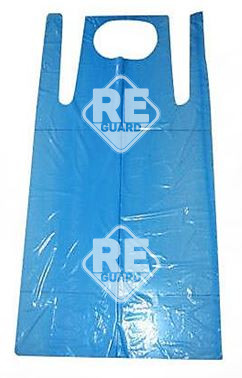 LDPE Folie Schürze Guarder 80x125cm rot