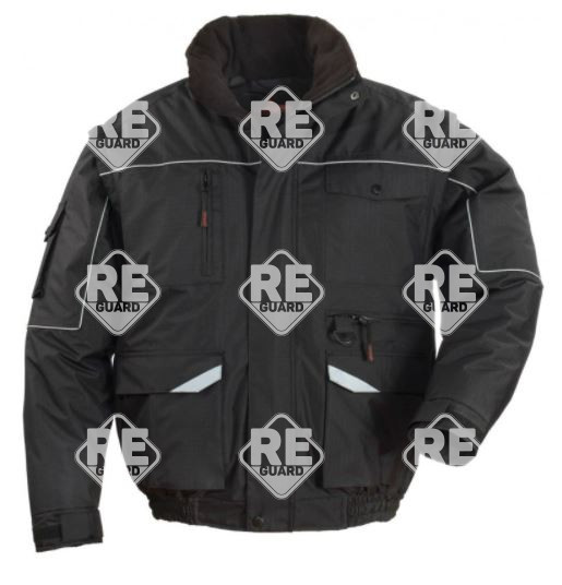 Jacke Multipockets RIPSTOP schwarz L