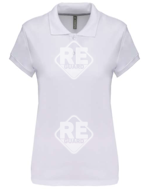 KA242 damen-pique-poloshirt mit kurzarm schwarz 2XL