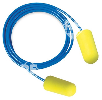 3M ES-01-005 earsoft zsinóros füldugó, neon sárga