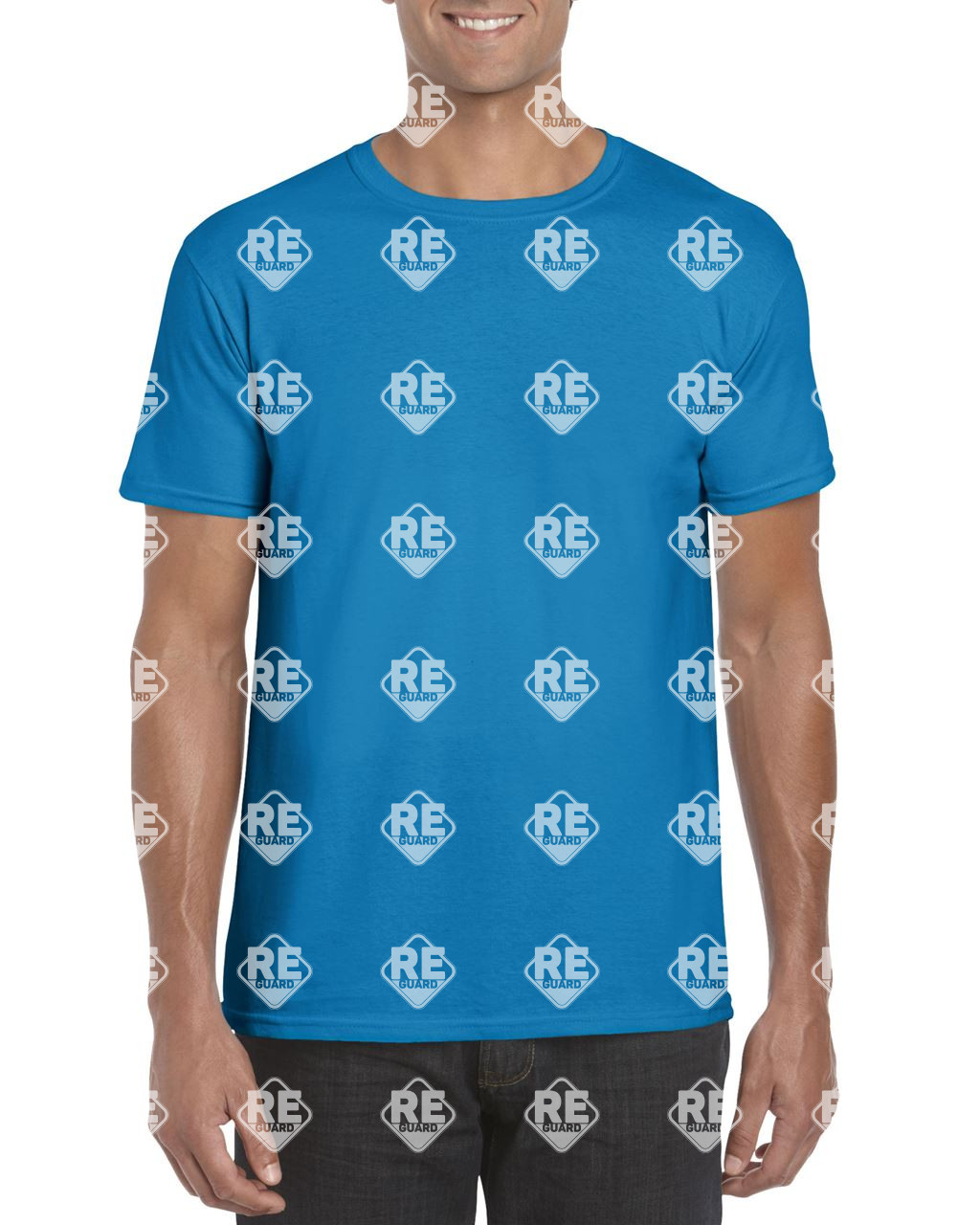 SOFTSTYLE® T-Shirt für Erwachsene carolina blue 2XL