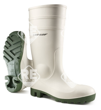 DUNLOP Protomastor Safety SB weiß PVC-Stiefel 36