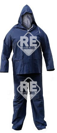Safety First PVC Regenanzug d.blau L