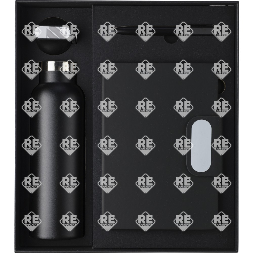 Büro-Geschenkset in Schwarz