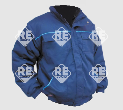 Vattakabát levehető ujjal királykék 46