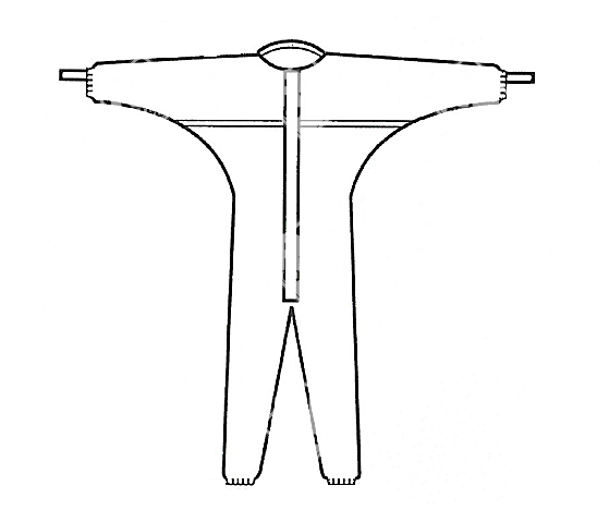 Cleanguard Overall ohne Kapuze XS