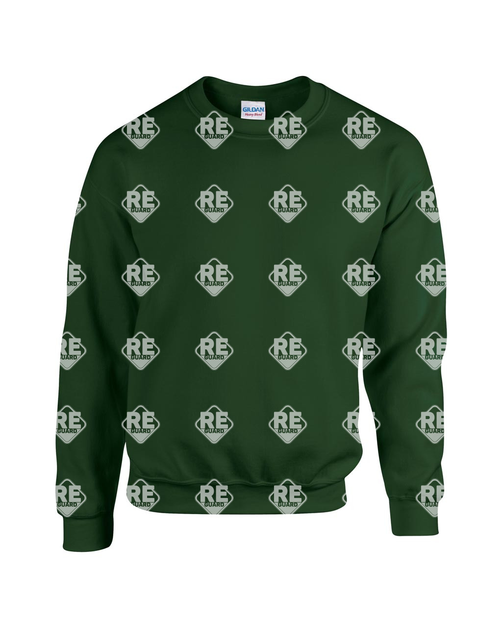 HEAVY BLEND™ SWEATSHIRT MIT RUNDHALSAUSSCHNITT FÜR ERWACHSENE Ash 2XL