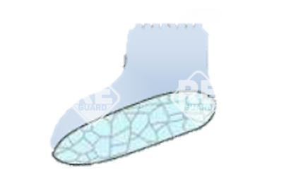 Partigard cipővédő, antisztatikus, AQUAGRIP csúszásm. talp 31 cm