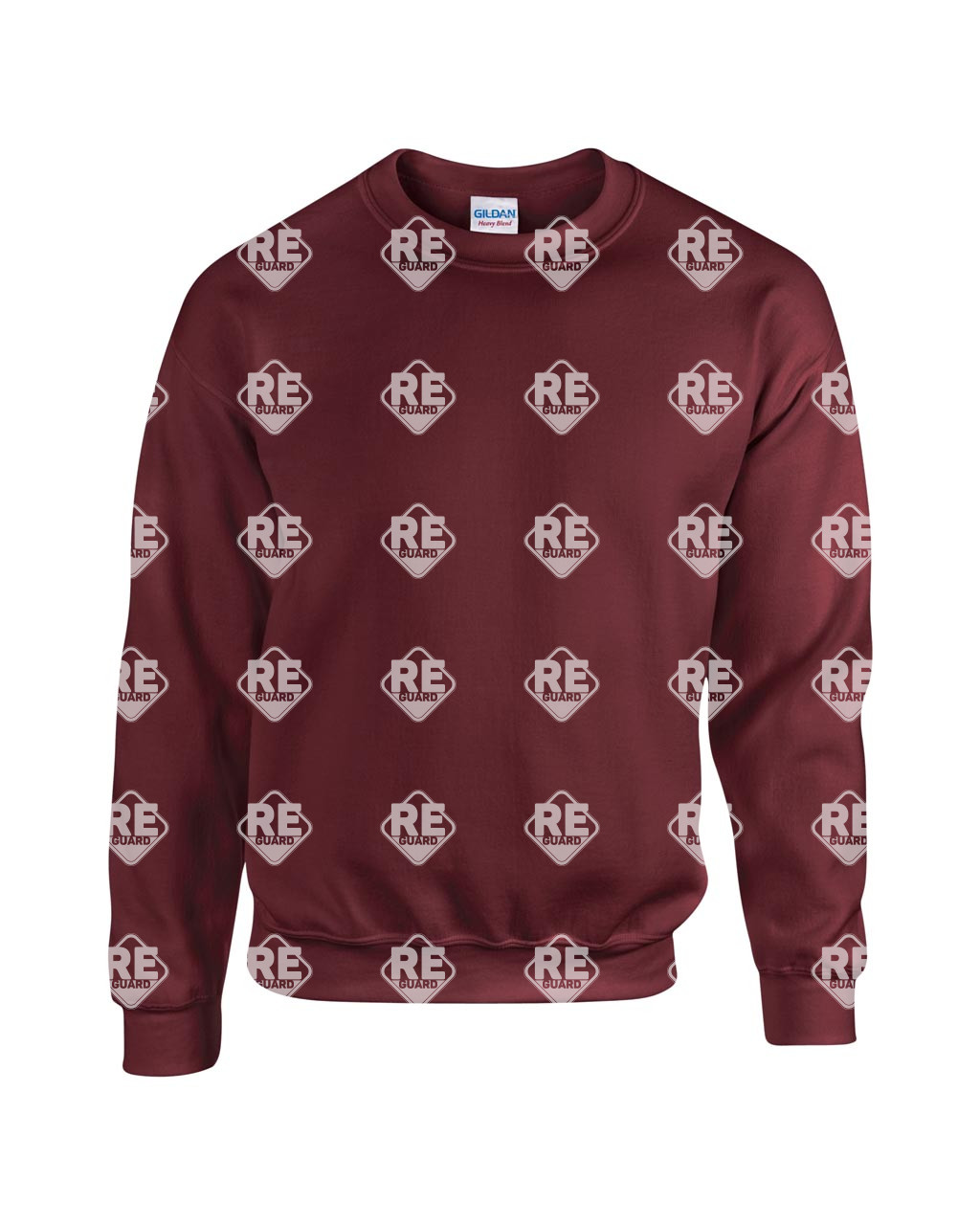 HEAVY BLEND™ SWEATSHIRT MIT RUNDHALSAUSSCHNITT FÜR ERWACHSENE Ash 2XL